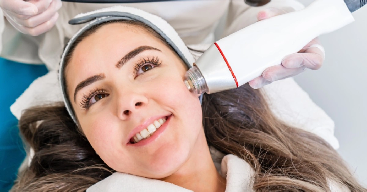 Women receiving Microneedling in Ellicott City, Maryland
